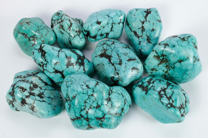 1 to 2" Tumbled Blue Turquoise Stones - Photo 1